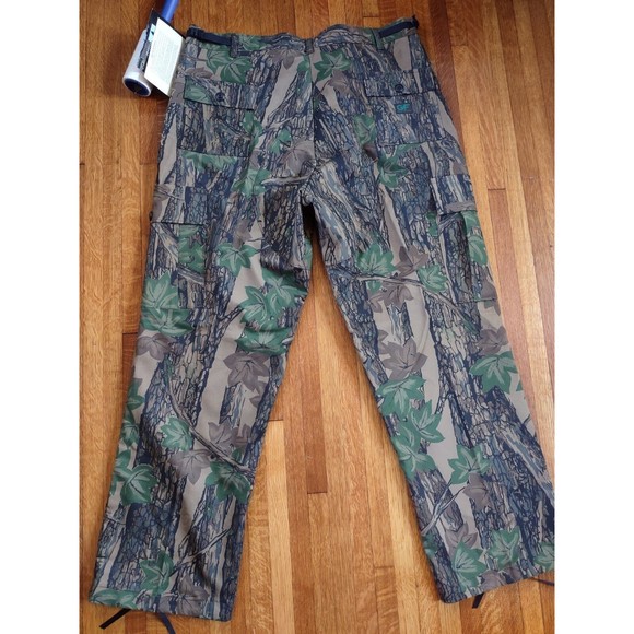Vintage Gunflint Camo Pants Size XXL Rebark Hunting Cargo Waist (46-48) - Picture 6 of 7